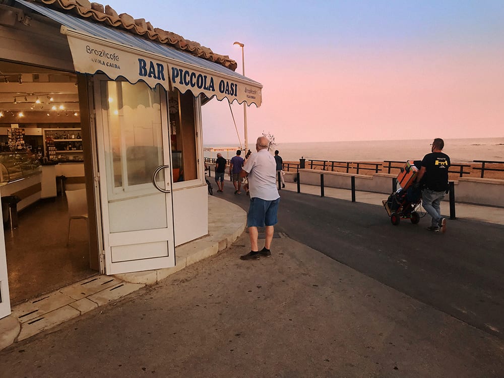 Bar Piccola Oasi, Punta Secca