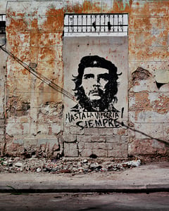 Graffiti of Ché, 2004