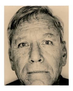 series views faces of literature by werner pawlok, polaroid mismatch