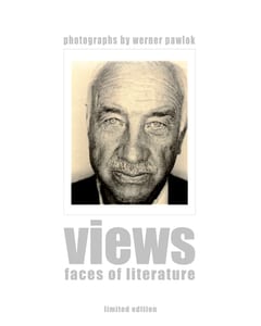 series views faces of literature by werner pawlok, polaroid mismatch