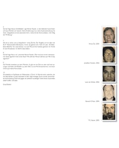 series views faces of literature by werner pawlok, polaroid mismatch