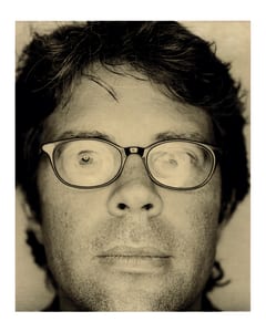 series views faces of literature by werner pawlok, polaroid mismatch