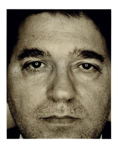 series views faces of literature by werner pawlok, polaroid mismatch