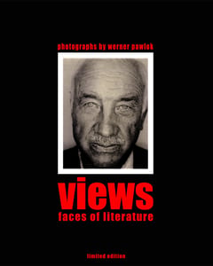 series views faces of literature by werner pawlok, polaroid mismatch