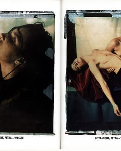 polaroid series photography paintings by werner pawlok published in the stern magazine