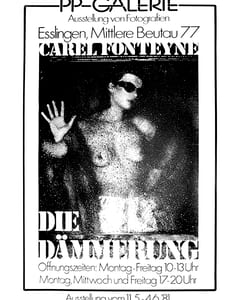 Carel Fonteyne Poster