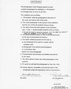 Carel Fonteyne contract