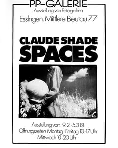 Claude Shade Poster