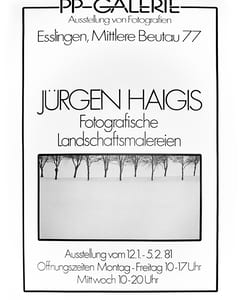 Jürgen Haigis Poster