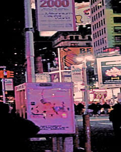 The medium appears like picturesque dreamscapes of abstract city-scenes. Rising from real snapshots, in postpoduction WP extracts the essence of the " urban vibe" , the individual impressions of a modern Metropolis and its constant buzz
