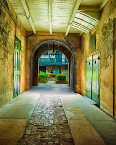 Courtyard Chartres Street
