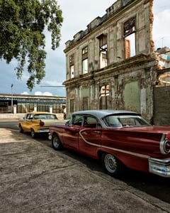 Cars at Train Station III