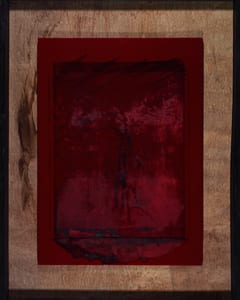 Lilien Tryptichon (Rot)