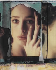 transfers, a photographic series by werner pawlok, by using the large format polaroid camera