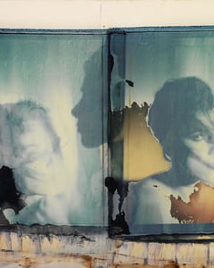 transfers, a photographic series by werner pawlok, by using the large format polaroid camera