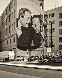 Murale Falcone e Borsellino (Rosk + Loste), Palermo