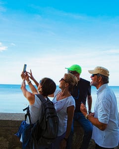 Selfie at the Beach, Trapani