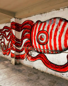 Street Art %22Pulpo%22, Palermo