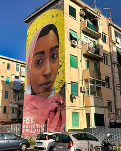 Street Art of Giulio Gebbia, Palermo