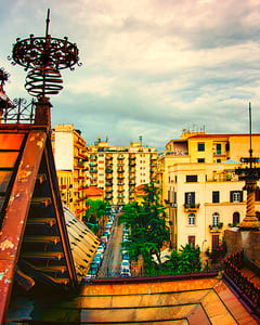 View from Villino Florio, Palermo