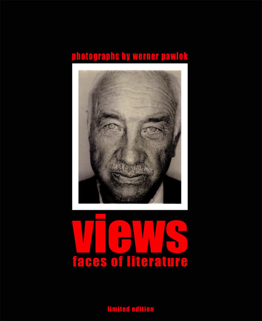 series views faces of literature by werner pawlok, polaroid mismatch