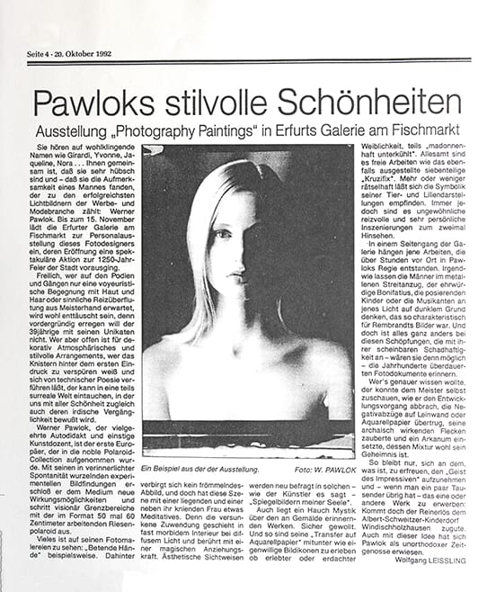 Thüringer Allgemeine 1992