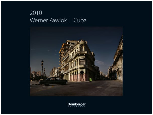 cuba calendar cover